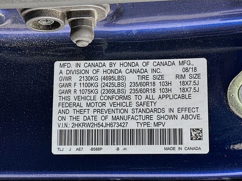 Used 2018 Honda CR-V EX image 12