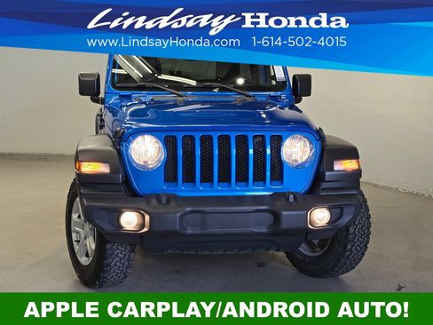Used 2021 Jeep Wrangler Unlimited Sport AWD/4WD image 2