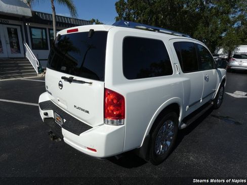 Used 2015 Nissan Armada Platinum w/ 2nd Row Captain Seat Package AWD/4WD image 11