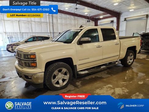 Used 2015 Chevrolet Silverado 1500 LTZ Z71 w/ Driver Alert Package AWD/4WD image 1