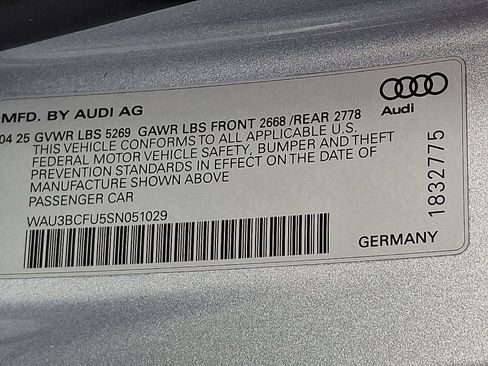 Certified 2025 Audi A5 2.0T Prestige image 26