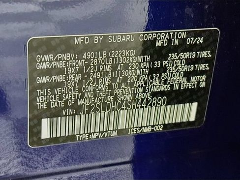 Certified 2025 Subaru Forester Sport w/ Popular Package #1 AWD/4WD image 37