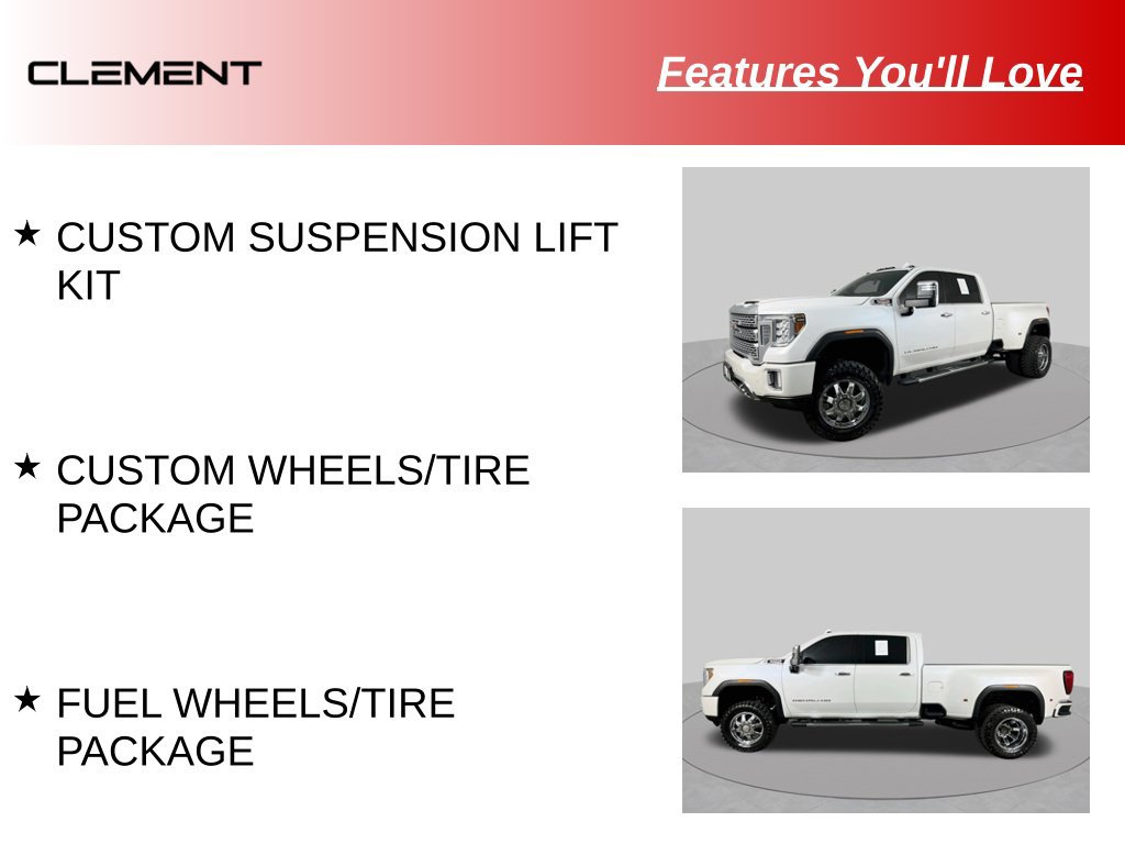 Used 2020 GMC Sierra 3500 Denali w/ Denali Ultimate Package AWD/4WD image 9