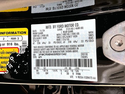 Certified 2025 Ford Bronco Sport Big Bend w/ Convenience Package image 34