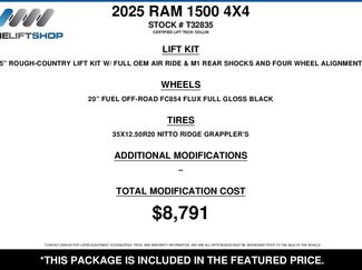 Used 2025 RAM 1500 Tungsten w/ Off Road Group AWD/4WD video 2