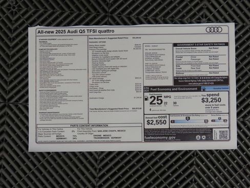 Certified 2025 Audi Q5 Premium Plus w/ Premium Plus AWD/4WD image 10