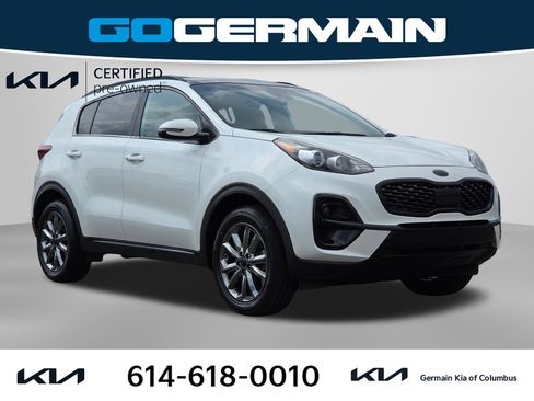 Certified 2021 Kia Sportage S w/ S AWD Premium Package image 6