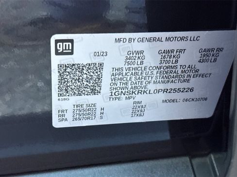 Certified 2023 Chevrolet Tahoe RST w/ Sport Performance Package image 38