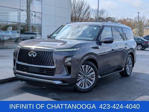 Certified 2025 INFINITI QX80 Luxe w/ Exterior Package AWD/4WD image 1