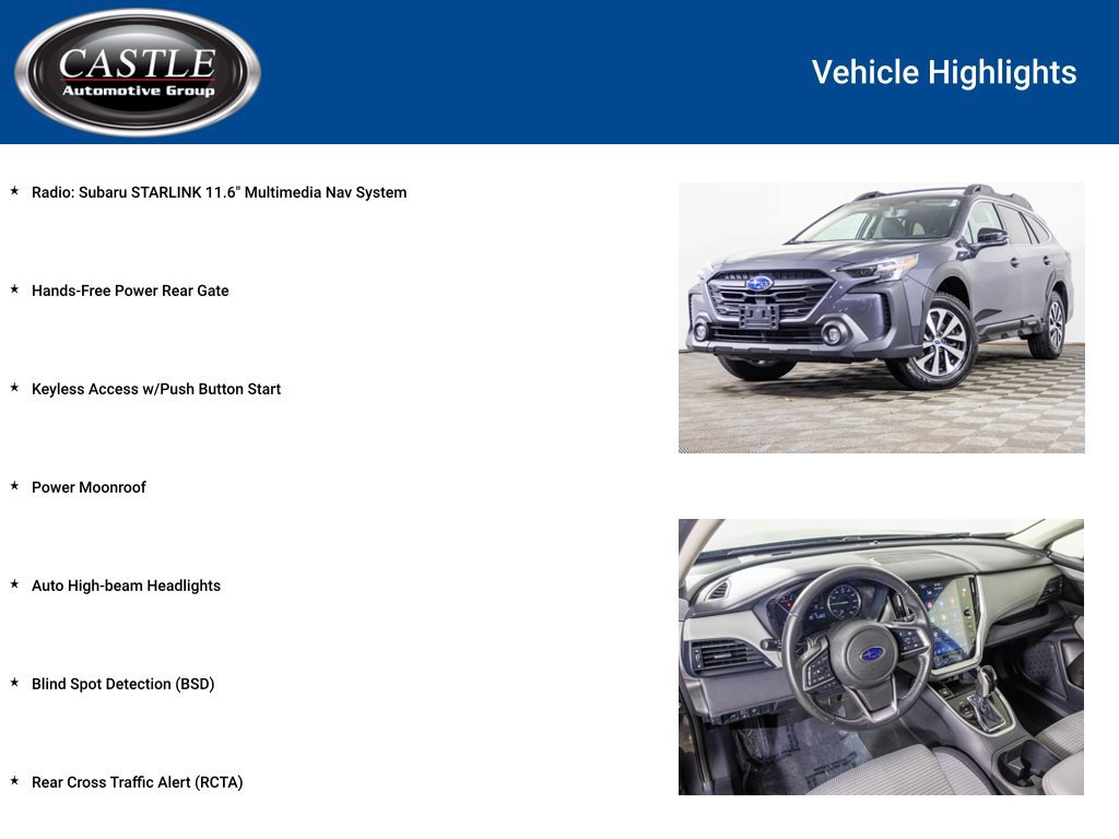 Used 2024 Subaru Outback Premium AWD/4WD image 8