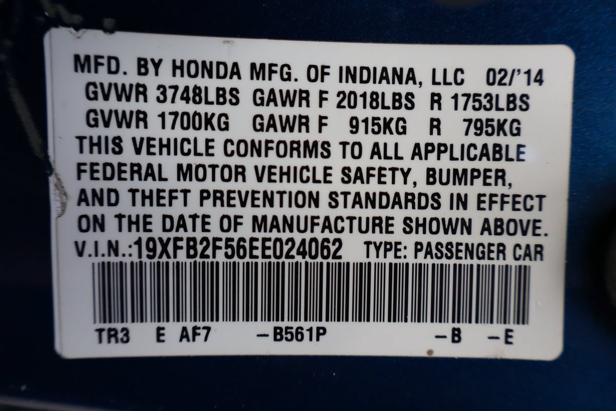 Used 2014 Honda Civic LX image 47