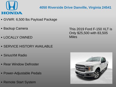 Used 2019 Ford F150 XLT w/ Equipment Group 302A Luxury AWD/4WD image 23