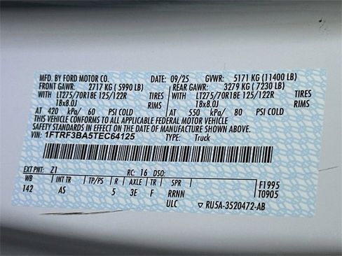 New 2026 Ford F350 XL w/ XL Chrome Package image 16