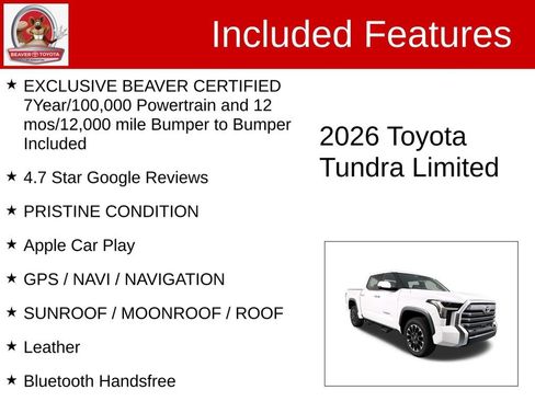 Used 2026 Toyota Tundra Limited image 4