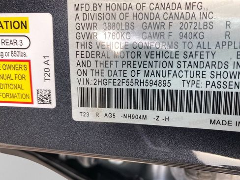 Used 2024 Honda Civic Sport image 29