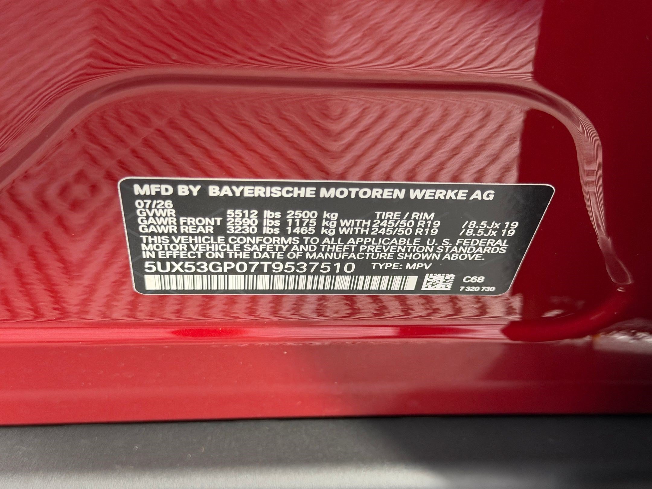 Used 2026 BMW X3 xDrive30i w/ Convenience Package AWD/4WD image 27