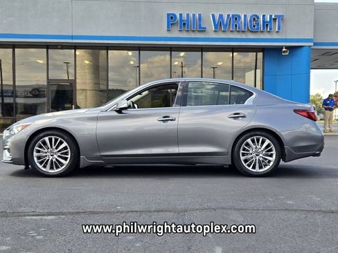 Used 2021 INFINITI Q50 Luxe w/ Seat & Sound Package RWD image 6