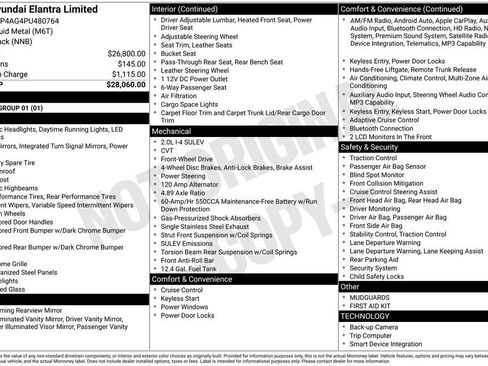Certified 2023 Hyundai Elantra Limited FWD image 3