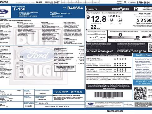 Used 2025 Ford F150 Lariat w/ Tow/Haul Package AWD/4WD image 79