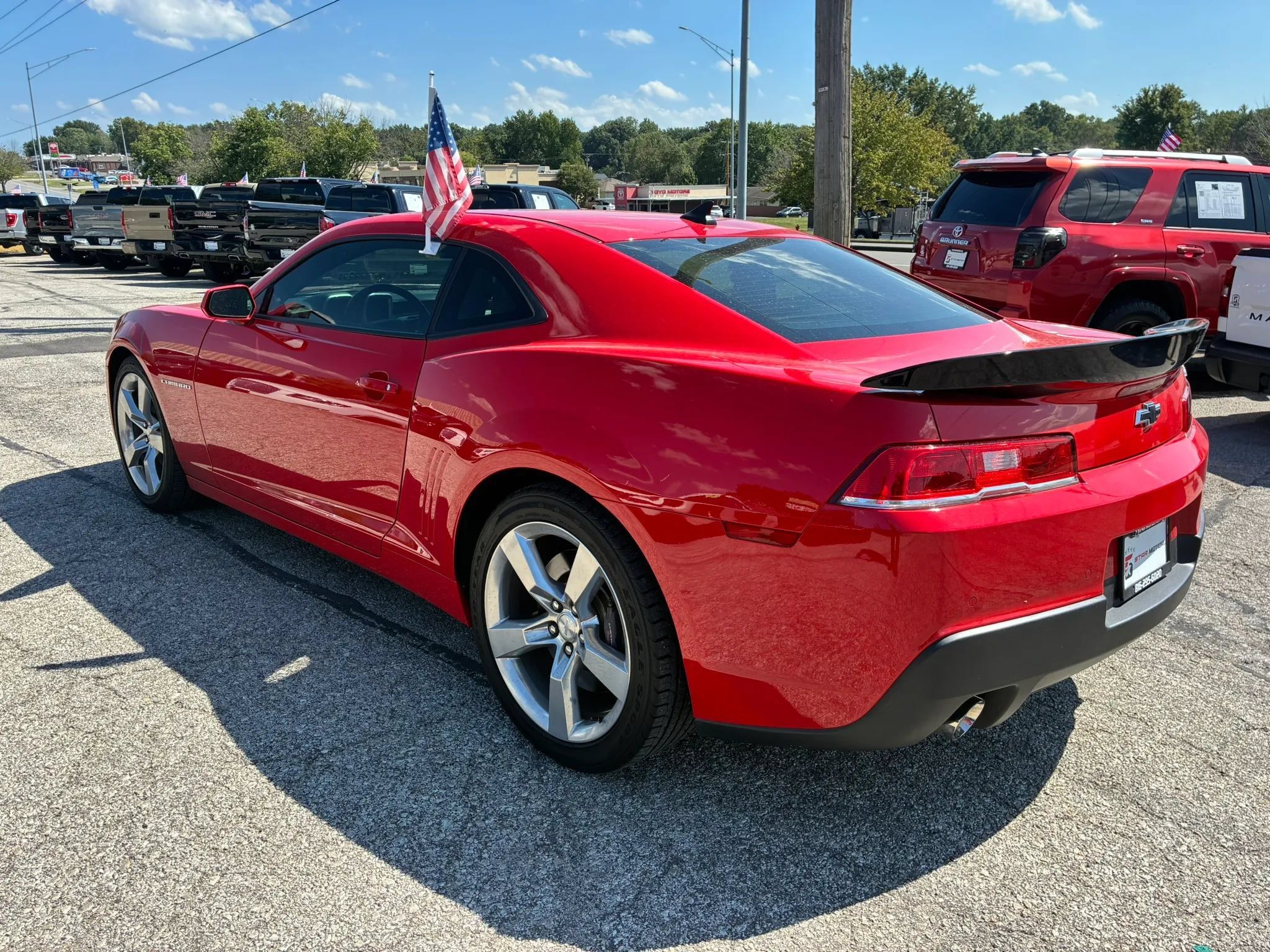 Used 2015 Chevrolet Camaro SS w/ LPO, Red Appearance Package RWD image 3
