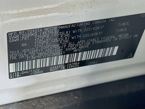 Used 2025 Toyota RAV4 XLE w/ Convenience Package FWD image 12