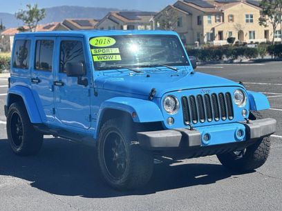 Used 2018 Jeep Wrangler Unlimited Sahara w/ Connectivity Group