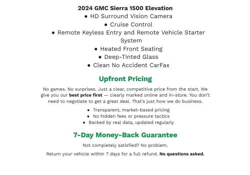 Used 2024 GMC Sierra 1500 Elevation AWD/4WD image 30