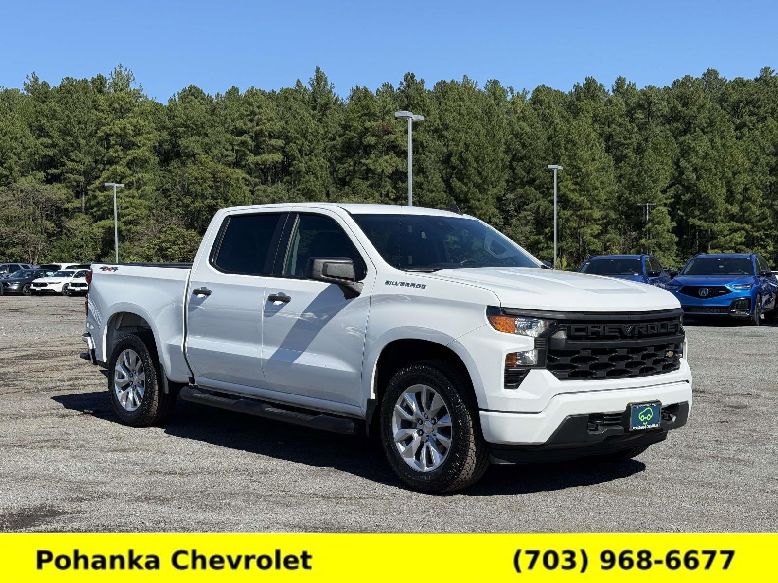 Certified 2023 Chevrolet Silverado 1500 Custom AWD/4WD image 1