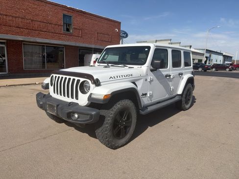 Used 2020 Jeep Wrangler Unlimited Sahara AWD/4WD image 1
