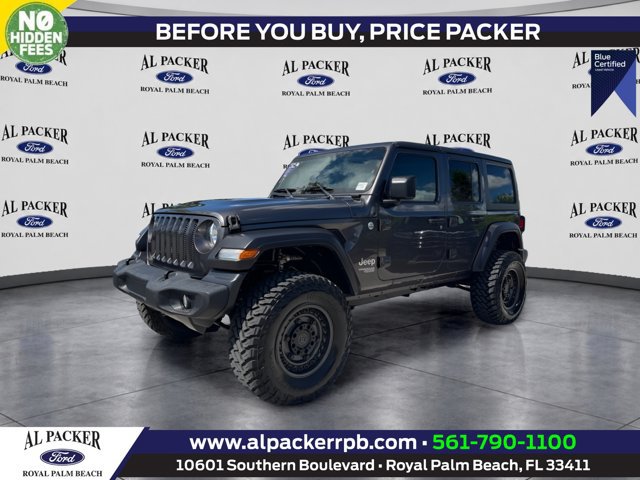 Used 2019 Jeep Wrangler Unlimited Sport S AWD/4WD image 1
