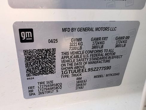 Used 2025 GMC Sierra 1500 AT4 AWD/4WD image 33