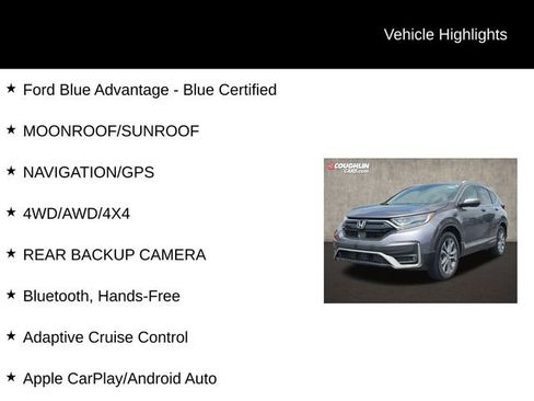 Used 2022 Honda CR-V Touring image 2