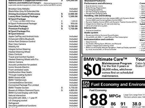 Used 2024 BMW i7 xDrive60 w/ Executive Package image 2