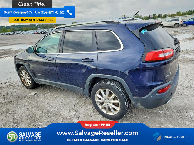 Used 2014 Jeep Cherokee Limited w/ Technology Group AWD/4WD image 3