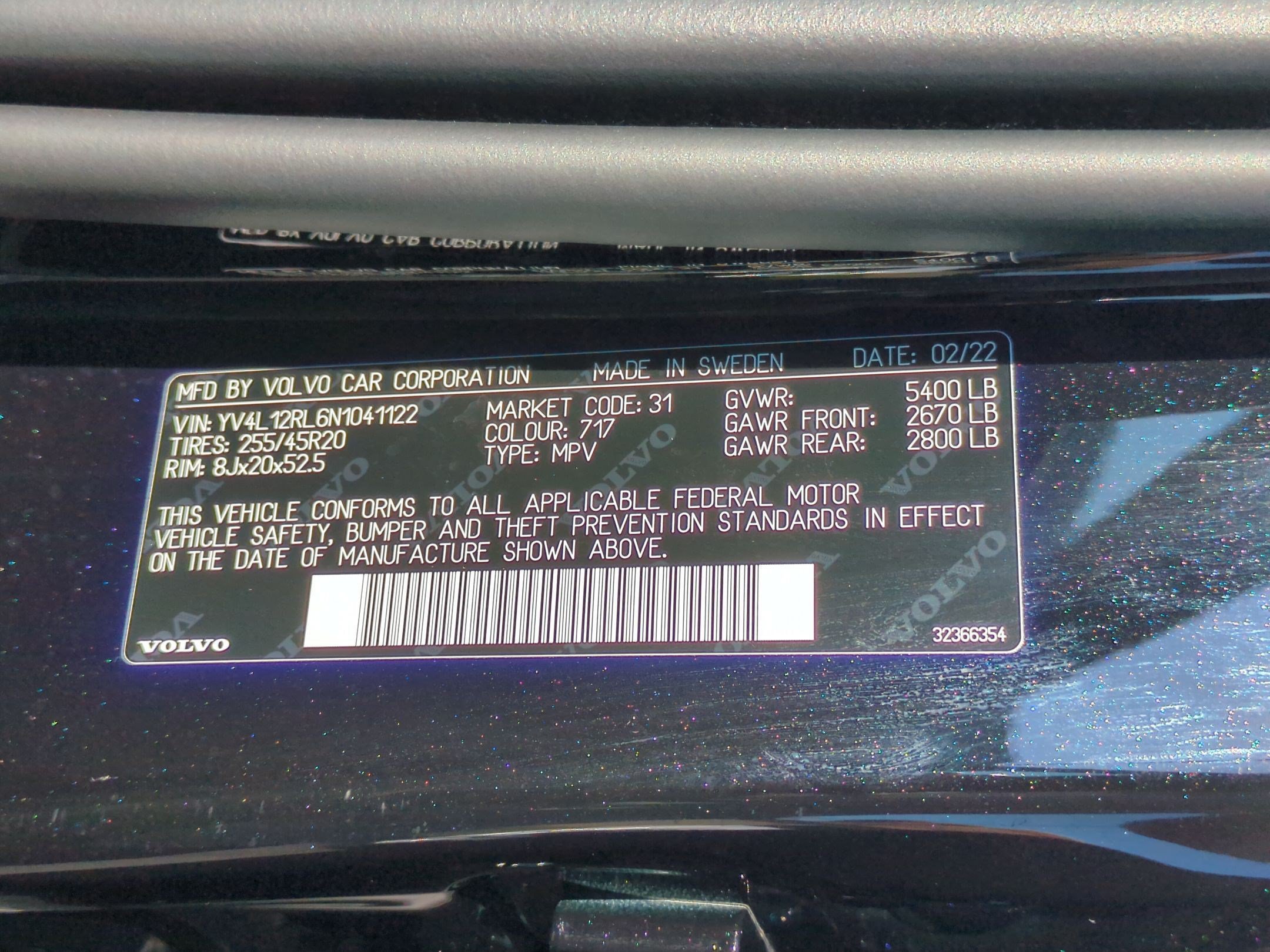 Used 2022 Volvo XC60 B5 Inscription w/ Advanced Package AWD/4WD image 39
