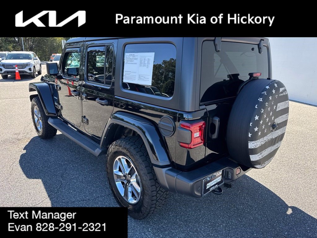Used 2021 Jeep Wrangler Unlimited Sahara w/ Safety Group AWD/4WD image 5