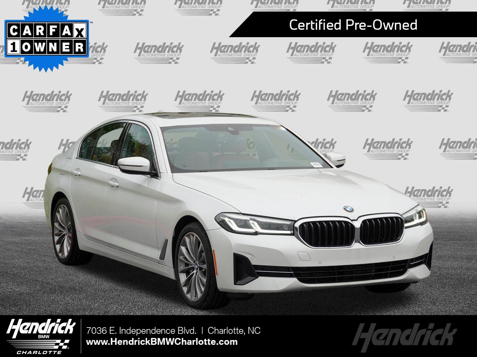 Certified 2023 BMW 530i w/ Premium Package RWD image 1