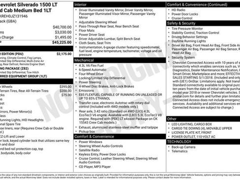 Used 2018 Chevrolet Silverado 1500 LT w/ All Star Edition image 12