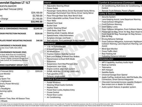 Used 2020 Chevrolet Equinox LT AWD/4WD image 11