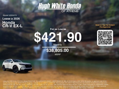 New 2026 Honda CR-V EX-L image 3