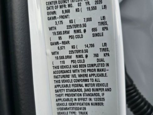 New 2026 Ford F550 4x4 Crew Cab image 35