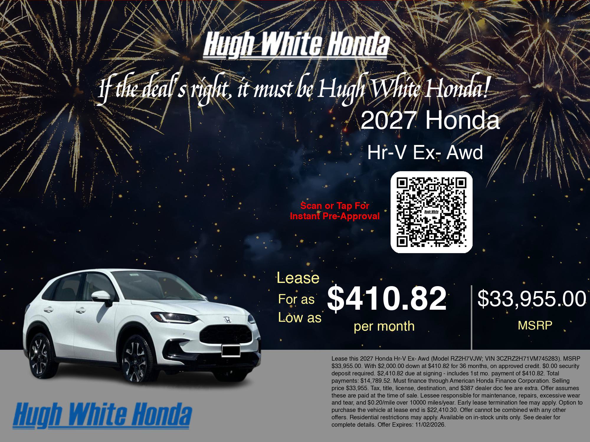 New 2027 Honda HR-V EX-L image 5