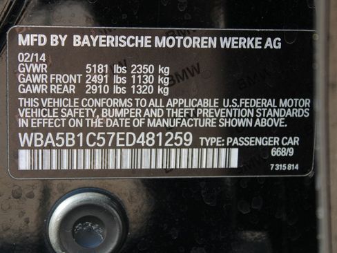 Used 2014 BMW 535i Sedan RWD image 24