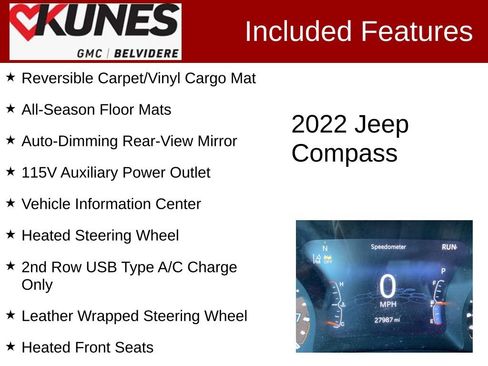 Used 2022 Jeep Compass Latitude w/ Convenience Group image 3