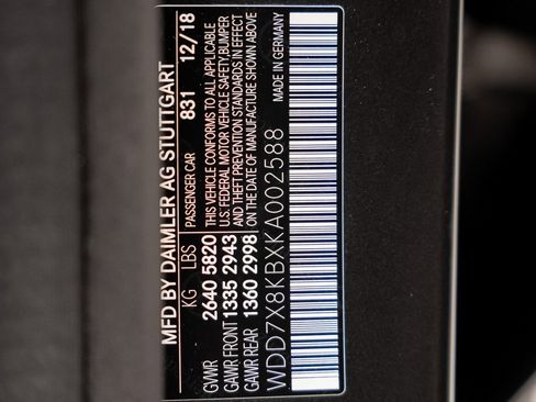 Used 2019 Mercedes-Benz AMG GT 63 S image 63