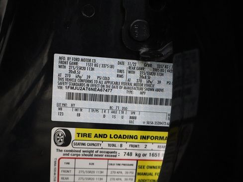 Used 2022 Ford Expedition Limited image 57