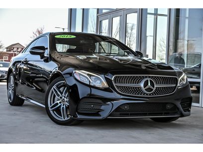 Used 2018 Mercedes-Benz E 400 4MATIC Coupe