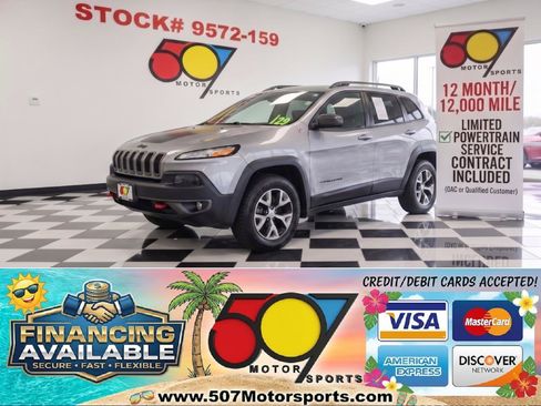 Used 2015 Jeep Cherokee Trailhawk AWD/4WD image 1