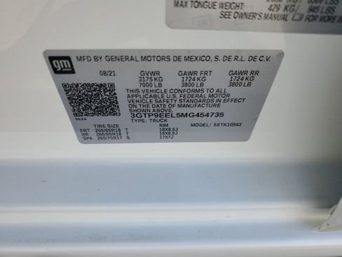 Used 2021 GMC Sierra 1500 AT4 image 35