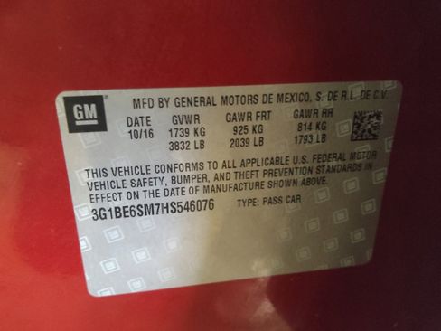 Used 2017 Chevrolet Cruze LT w/ Convenience Package image 33